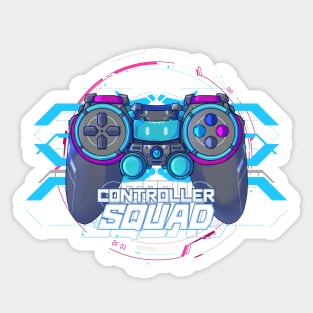 Gamer Console squad Sticker